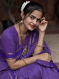 Royal Purple Kanchi Cotton Saree